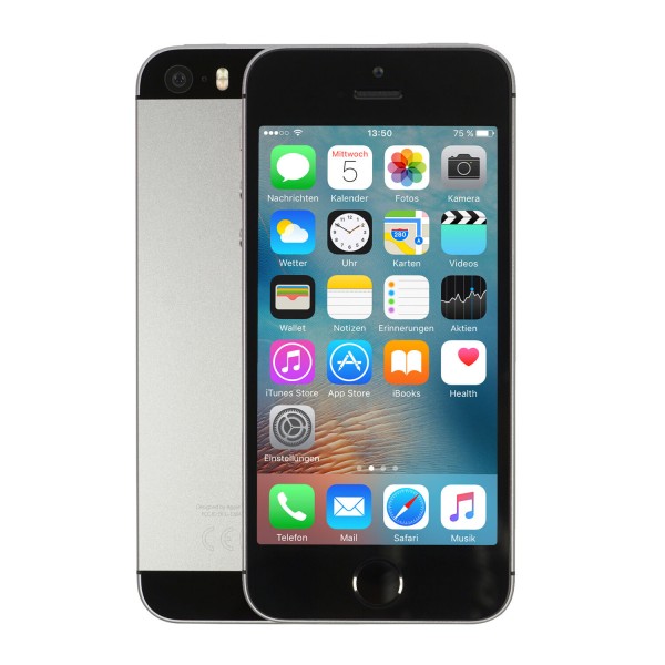 Apple iPhone SE Smartphone Handy 4 Zoll 32GB Speicher Space Grau - ohne Simlock