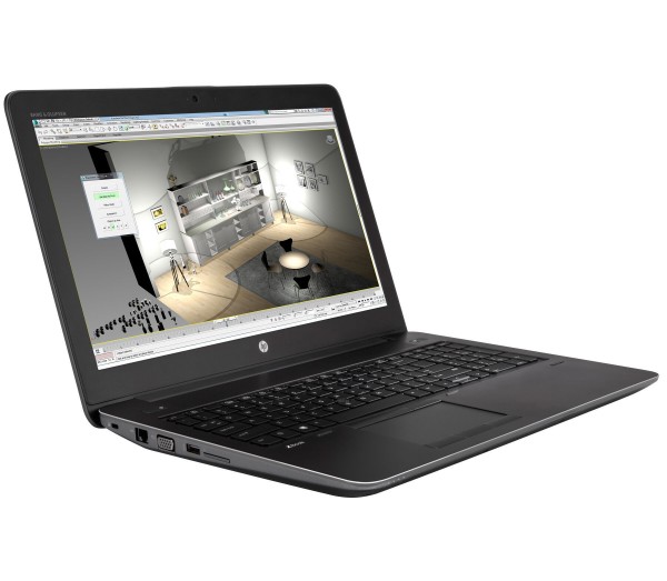 HP ZBook 15 G3 15,6 Zoll 1920x1080 Full HD Intel Quad Core i7 512GB SSD 32GB Windows 10 Pro Webcam