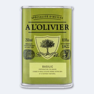 A L OLIVIER Olivenöl mit Basilikum